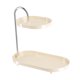 thumbnail image 1 of Organizador de baño de 2 capas, soporte para cosméticos, estante de tocador, estante de almacenamiento de maquillaje para Blanco, 1 of 9