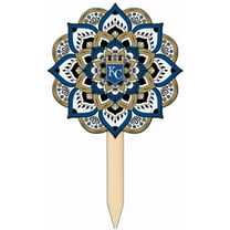 Kansas City Royals 18'' x 12'' Mandala Yard Stake