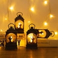 thumbnail image 3 of Riwcyla LEDs Design Handheld Lantern Night Decorative Beside Constant Bright Effects Cell Powered Operated Warm White for Halloweens Festival Home Party Decoration Deco Theme Restaurant Gift Pres, 3 of 6