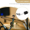 thumbnail image 3 of Raindrops Drum Mounting Hardware Cymbal Boom Arm Connector Zinc Alloy Silver 1Set, 3 of 8