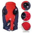 thumbnail image 3 of Small Dog Coats for Winter Waterproof Windproof Fleece Lined Puppy Pet Clothes Vest Jacket, 3 of 9