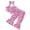 a37-Hot Pink, variant on kpoplk Toddler Baby Girls Clothes Outfits Summer T-shirt Casual Shorts Pants Cute Summer for 1-5 T Size 2-3 Years,Hot Pink