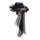 thumbnail image 4 of Sombrero Steampunk Mini Yinane Pinza para el pelo Engranajes de Metal y Cadena, 4 of 8