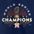 thumbnail image 4 of Men's Fanatics Branded Navy Houston Astros 2022 World Series Champions Signature Roster T-Shirt, 4 of 5