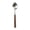 Brown #0, variant on Stainless Steel Spoon and Fork Set with Wooden Handle | 1-Piece Kitchen Utensil Cutlery Set | Dishwasher Safe & Rust-Resistant