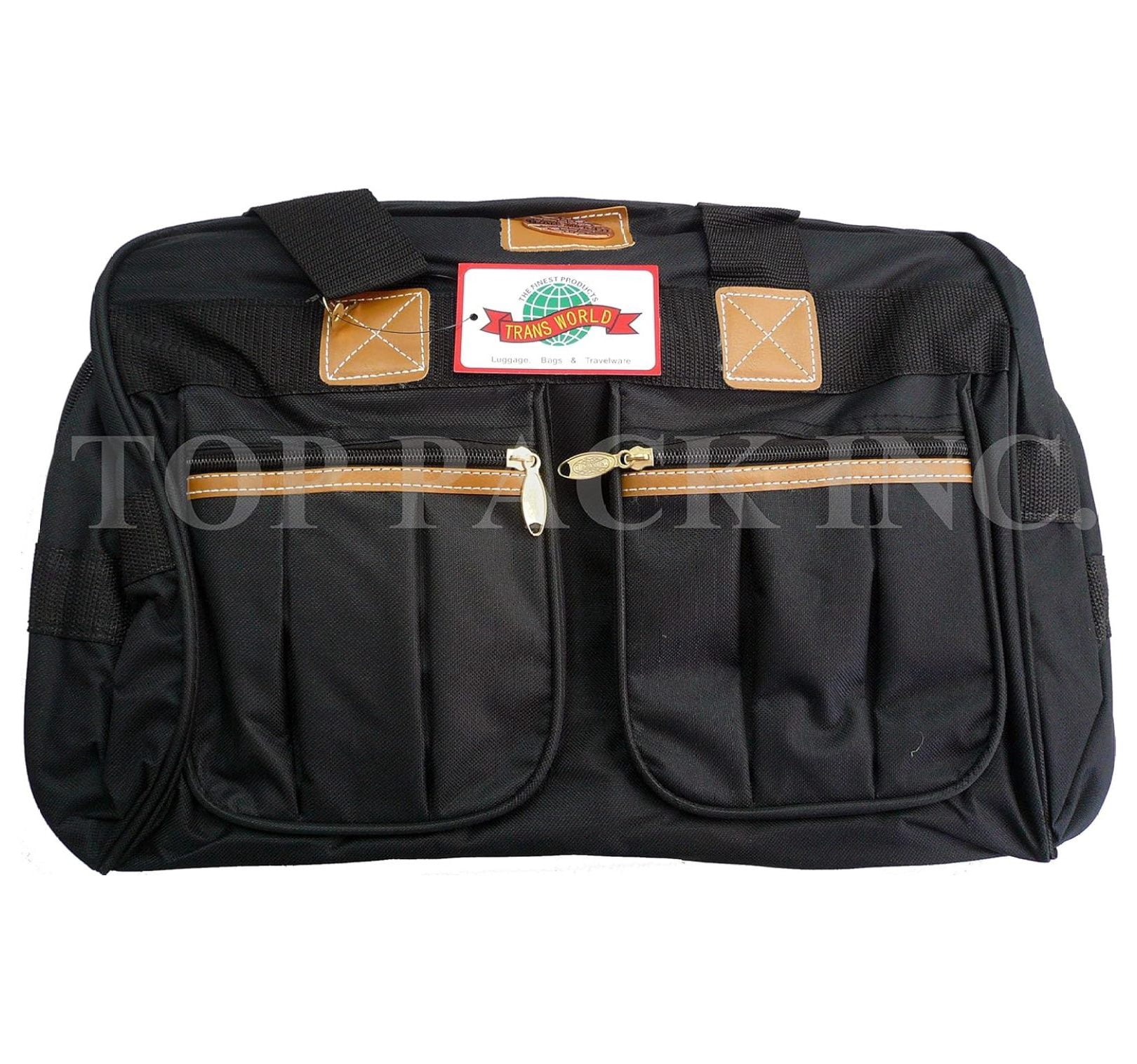 40" XXL Black Heavy Duty Polyester Rolling Wheeled Duffle Bag Suitcase Luggage