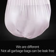 thumbnail image 3 of Plastic Bags, 12.4" x 9.6" Large Shirt Bags, Plastic Bags With Handles For Shopping, Plastic Grocery Bags, Plastic Bags For Small Business, Recyclable White Plastic Bag(30pack), 3 of 7