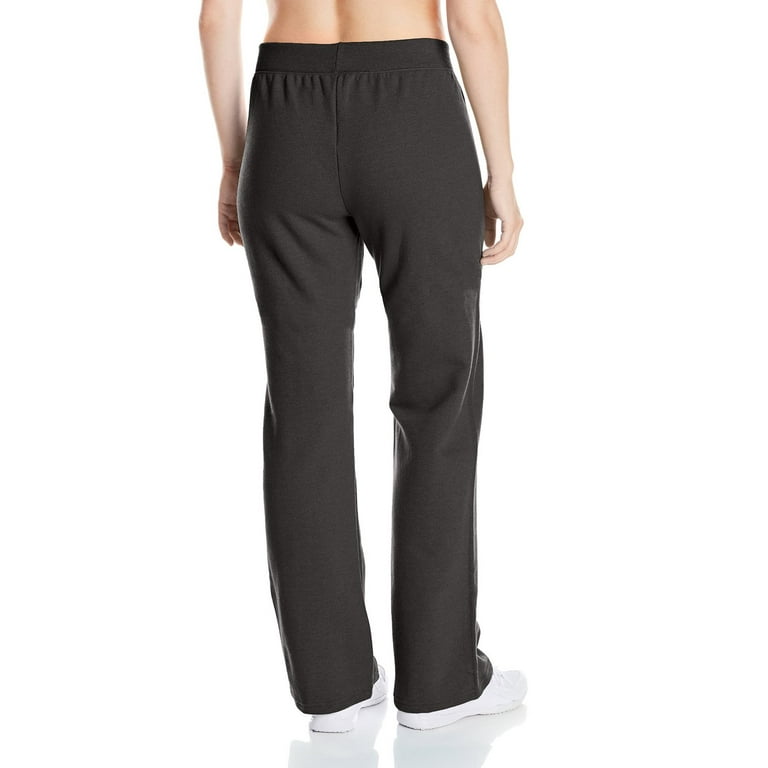 Hanes ComfortSoft EcoSmart Women's Open Bottom Fleece Sweatpants