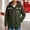 Army Green, variant on Men's Waterproof Hooded Jacket, Windproof Outdoor Work Coat with Multi-Pockets, Detachable Hood Casual Spring Fall Windbreaker Yellow