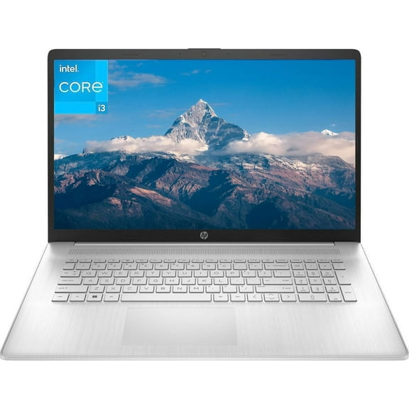 HP 2023 Newest 17 Laptop, 17.3" HD Display, Intel Core i3 1125G4 Processor, 8GB RAM, 512GB SSD, Intel UHD Graphics, Wi-Fi, Bluetooth, Numeric Keypad, Windows 11 Home in S Mode