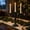 Black, variant on 3-Arm Iron Candelabra Candle Holder, Gold Black Table Centerpiece, 9.8 x 5.1 x 10.6 in, for Christmas Dinner Wedding Home Decor