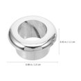 thumbnail image 2 of CTIRCHIU 2Ud Cable Grommet Plateado Para Orden Y Gestión De Cables En Escritorio De Oficina, 2 of 7