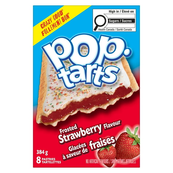 Kellogg's Pop-Tarts toaster pastries, Frosted Strawberry 384 g - 8 pastries