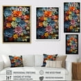 thumbnail image 4 of Designart "Nature s Resilience Colorful Succulents" Floral & Botanical Floater Framed Wall Art Print, 4 of 7