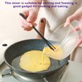 thumbnail image 3 of Toystoory Batidor de huevos, cuchara de condimento de cocina de doble extremo, lavable Manual, mezclador reutilizable, batidor de leche, Type6 NO6, 3 of 6