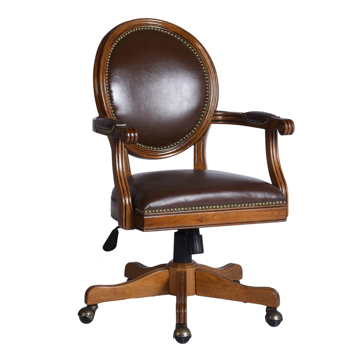 HouseInBox Bankers Chair Desk Chair Office Executive Chair Rubber Wood