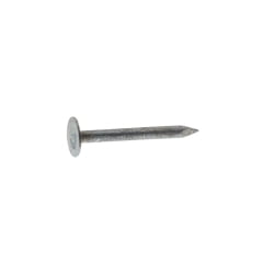 

2PC Grip-Rite Grip-Rite - 1EGRFG1 - 1 in. Roofing Electro-Galvanized Steel Nail Flat 1 lb.