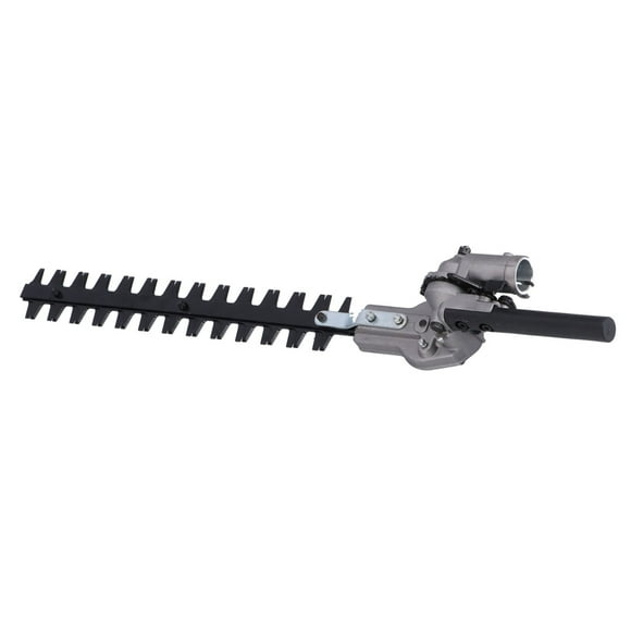 Double Blade Hedge Trimmer Attachment, 7 Teeth Electric Hedge Trimmer Blade, Ergonomic Hedge Trimmer Power Head Garden Tool For Trimming Hedge, Bushes And Shrubs, Pruning Branches