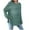 Green Maternity Shirt, variant on Women's Maternity Shirts Long Sleeve Ribbed Maternity Sweaters Casual Oversized Tops Pregnancy Clothes Fall Tees Gray,L