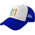 thumbnail image 1 of Retro Aloha Hawaii Mesh Back Trucker Cap Baseball Cap, 1 of 8