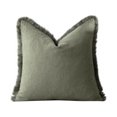 thumbnail image 2 of Pklyzj Pillow Covers 1Pack Bohemian Wind Washed Cotton Tassel Solid Color Pillow Set Living Room Sofa Lumbar Cushion Cushion Bedroom on Clearance, 2 of 6