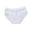 White, variant on Oksale Cotton Panties for Women Trendy Lace Trim Low Rise Underwear Lightweight Breathable Cozy Briefs Pink M