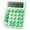 Green, variant on Mr. Pen- Mechanical Switch Calculator, 12 Digits, Large LCD Display, Pink Calculator Big Buttons, Mechanical Calculator