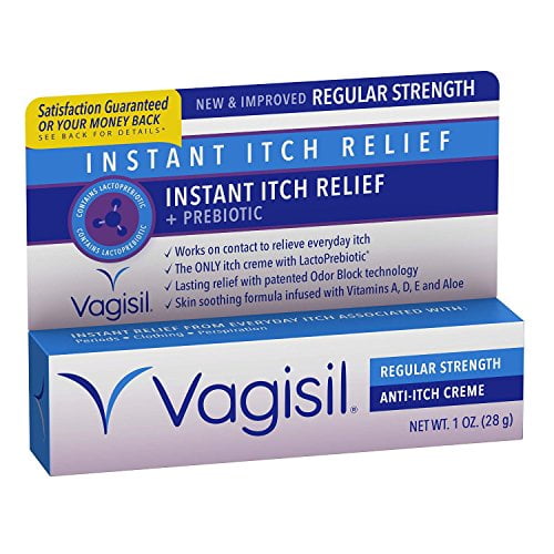6 Pack - Vagisil Anti-Itch Creme Original Strength 1 oz Each - Walmart