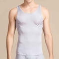 thumbnail image 6 of Workout Tank Tops Men Lightweight Breathable Silky Muscle Sleeveless Shirt Athletic Running Gym Tanks, 6 of 7