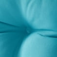 thumbnail image 6 of Greendale Home Fashions Tufted Outdoor 20'' x 20'' Seat Cushion, Teal, 6 of 9