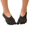 thumbnail image 2 of Under $10 Sock Slippers Black Arrival Five Toe Sock Slippers Invisibility for Solid Color Socks, 2 of 7