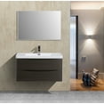 thumbnail image 3 of Eviva Smile 36" Chest-nut Modern Bathroom Vanity Set with Integrated White Acrylic Sink, 3 of 5