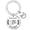 Father and Son, variant on Grandad Grandson Fist Bump Keychain Gift