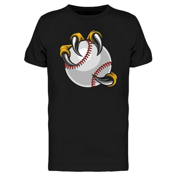 Claw Holding A Baseball Ball T-Shirt Men -Image by Shutterstock, Male XX-Large