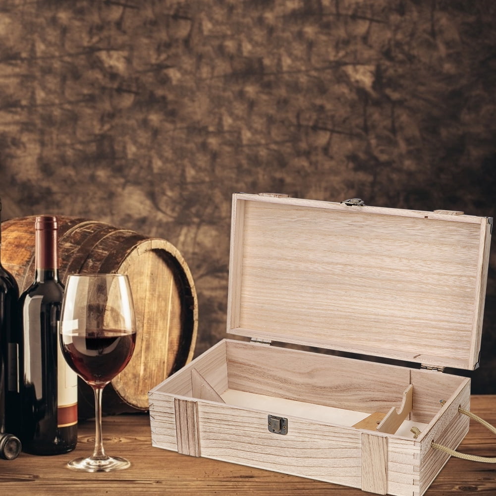 Wine storage boxes wood hotsell
