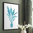 thumbnail image 5 of Watercolor House Plant I Framed Print in Black Solid Wood 8 x 10 Framed Print, 5 of 6