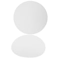thumbnail image 4 of OULII 2Pcs White Cloth Lamp Shade Diffuser Light Cover for Ceiling and Pendant Light Home Use, 4 of 7
