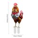 thumbnail image 3 of Adorno Navideño De Animales Para Exteriores, Gallina, Enchufe De Suelo, Adorno Navideño De Animales Para Exteriores, Enchufe De Suelo, Acrílico 2D, Enchufe Navideño De Animales, 3 of 4