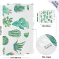 thumbnail image 3 of Vintage Cactus Succulent Flowers Cotton Towel Set 2 Piece, 1 Bath Towels 1 Washcloth, Soft Fast Dry Absorbent Face Hand Towel for Bathroom Hotel Gym Spa and Beach, 3 of 7