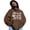 Brown, variant on Hoodies for Women Long Sleeve Fall Winter Mental Health Matter Letter Print Drawstring Hooded Sweatshirt