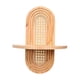 thumbnail image 4 of Estante de madera con arco para decoración del hogar, estante colgante artístico bohemio para pared, estante flotante para Color de la madera, 4 of 9