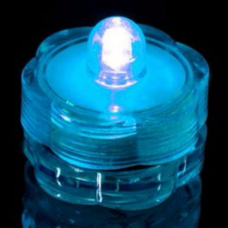 - Submersible Floral LED Light Turquoise