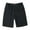 Black, variant on LIIPEE Mens Casual Shorts Summer New Comfortable Solid Color Stretch Elastic Waist Shorts With Pockets Male Cozy Basketball Golf Gym Shorts,White,36