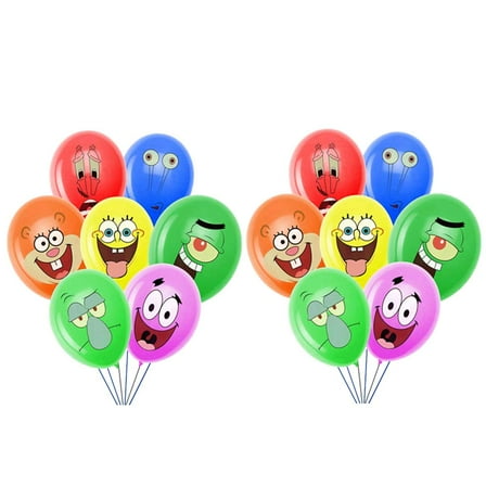 SpongeBob SquarePants Balloons Party Supplies Birthday Favors Decorations Decor Kit Latex