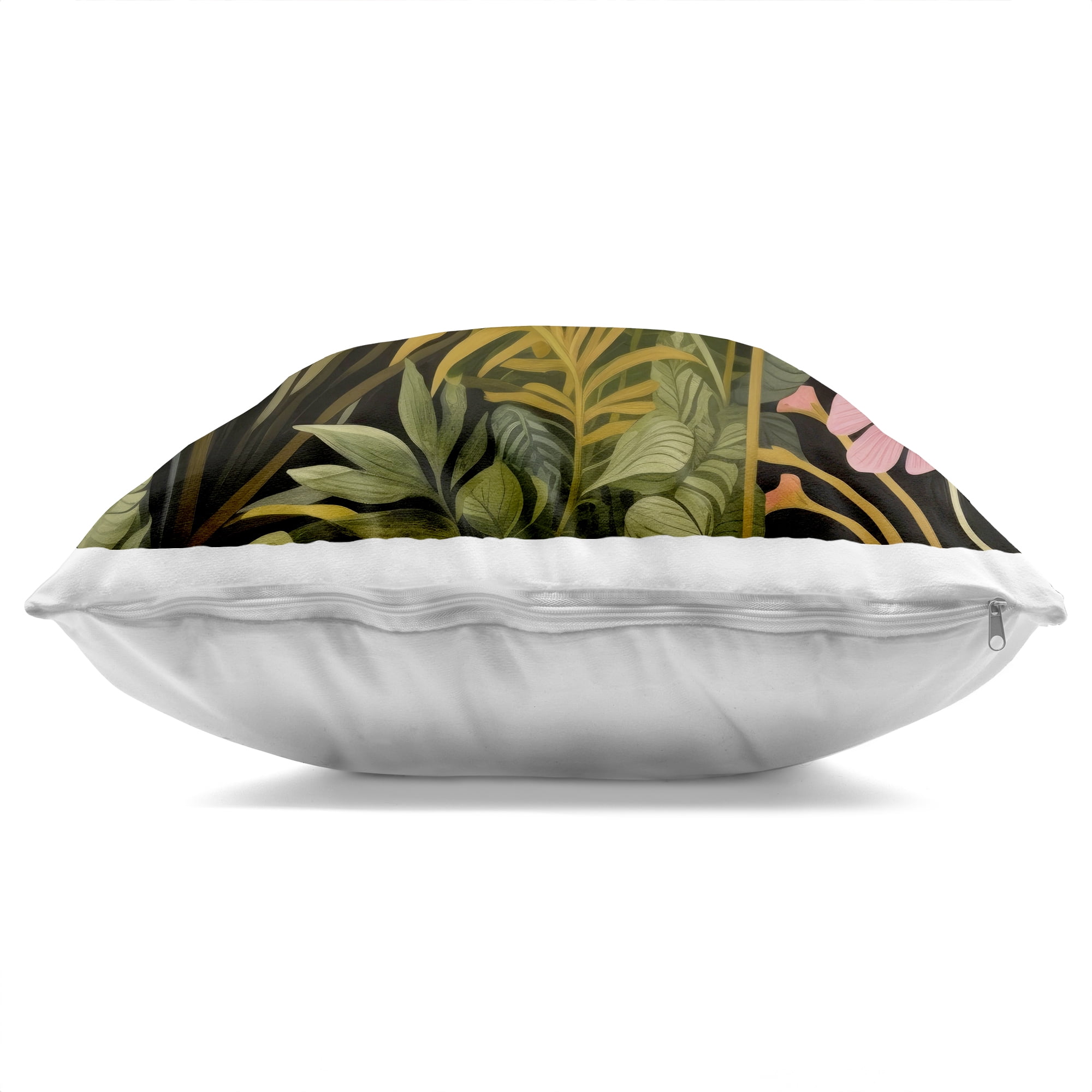 Stupell Industries Botanical Embrace in the Jungle Decorative Printed Throw Pillow, design by Lazar Studio, 18 x 7 x 18
