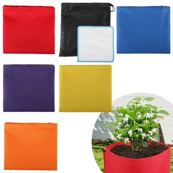 5 Pcs Plant Filter Bags for 5 Gallon Bucket, Multi-Color Fine Nylon Mesh Strainer Set, Juice Filter Bags with Drawstrings, Perfect for Brewing and Planting