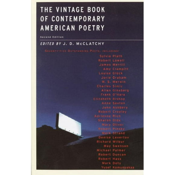 Pre-owned Vintage Book of Contemporary American Poetry, Paperback by McClatchy, J. D. (EDT), ISBN 1400030935, ISBN-13 9781400030934
