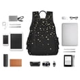 thumbnail image 4 of Balery Star Silver Glitter Mochila ligera para hombre y mujer: duradera e impermeable, ideal para la escuela, el trabajo, viajes y uso diario., 4 of 7