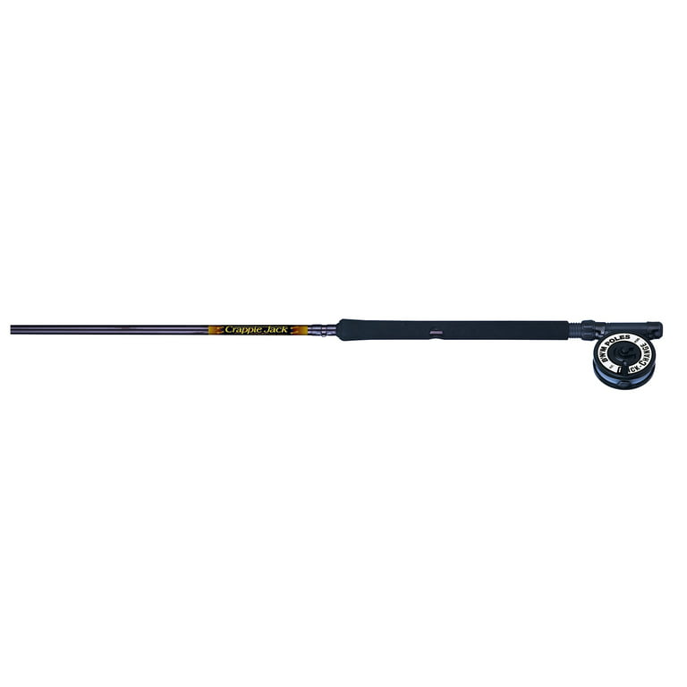 B'N'M Crappie Jack Fishing Rod and Reel Combo, 10', 2-Piece