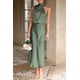 thumbnail image 5 of Vestido PRETTYGARDEN 2025 Verano Maxi de Satén sin Mangas XXL, 5 of 7